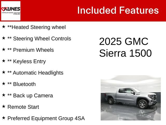 Used 2025 GMC Sierra 1500 SLT AWD/4WD image 5