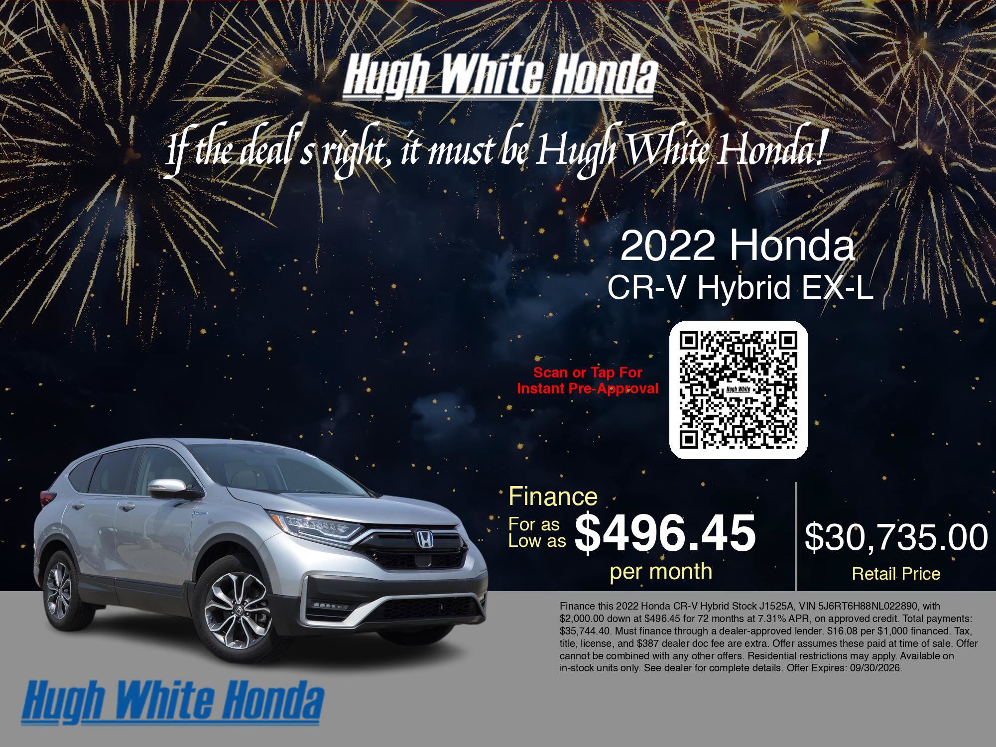 Used 2022 Honda CR-V EX-L image 37