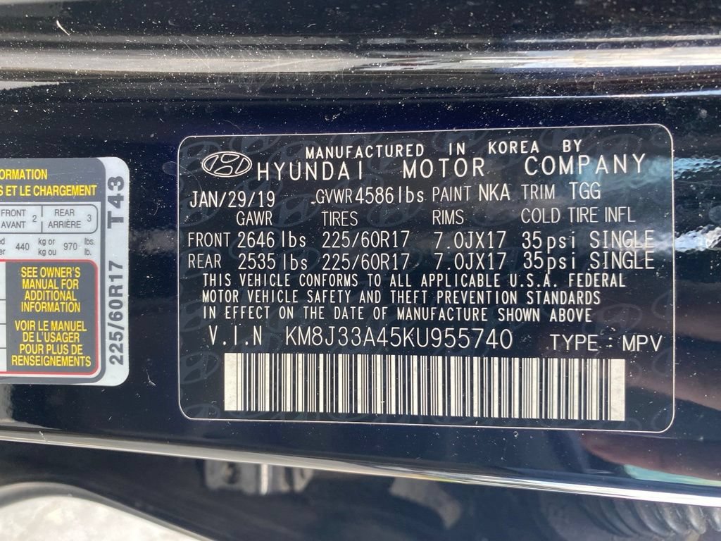 Used 2019 Hyundai Tucson Value FWD image 20