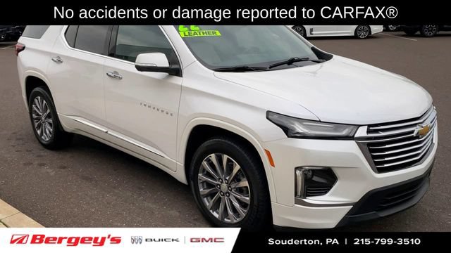 Certified 2022 Chevrolet Traverse Premier w/ LPO, Floor Liner Package AWD/4WD image 2