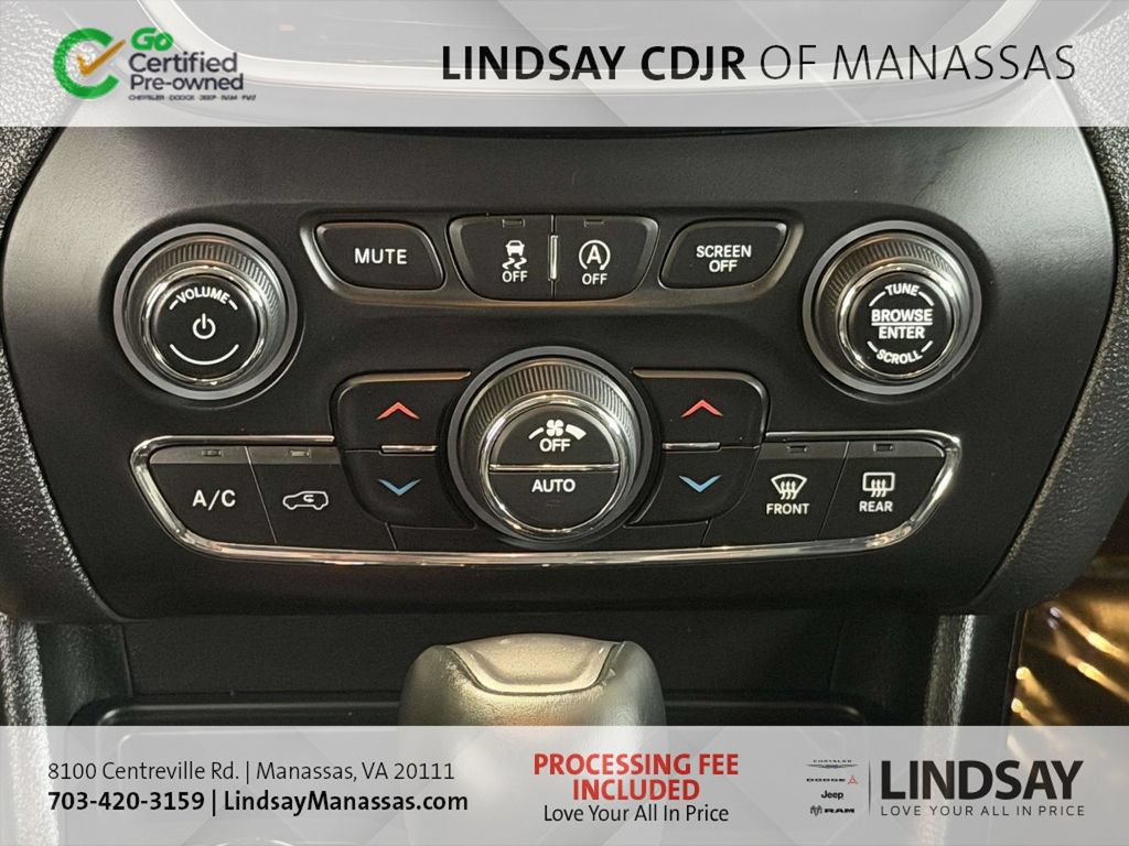 Certified 2020 Jeep Cherokee Limited AWD/4WD image 26