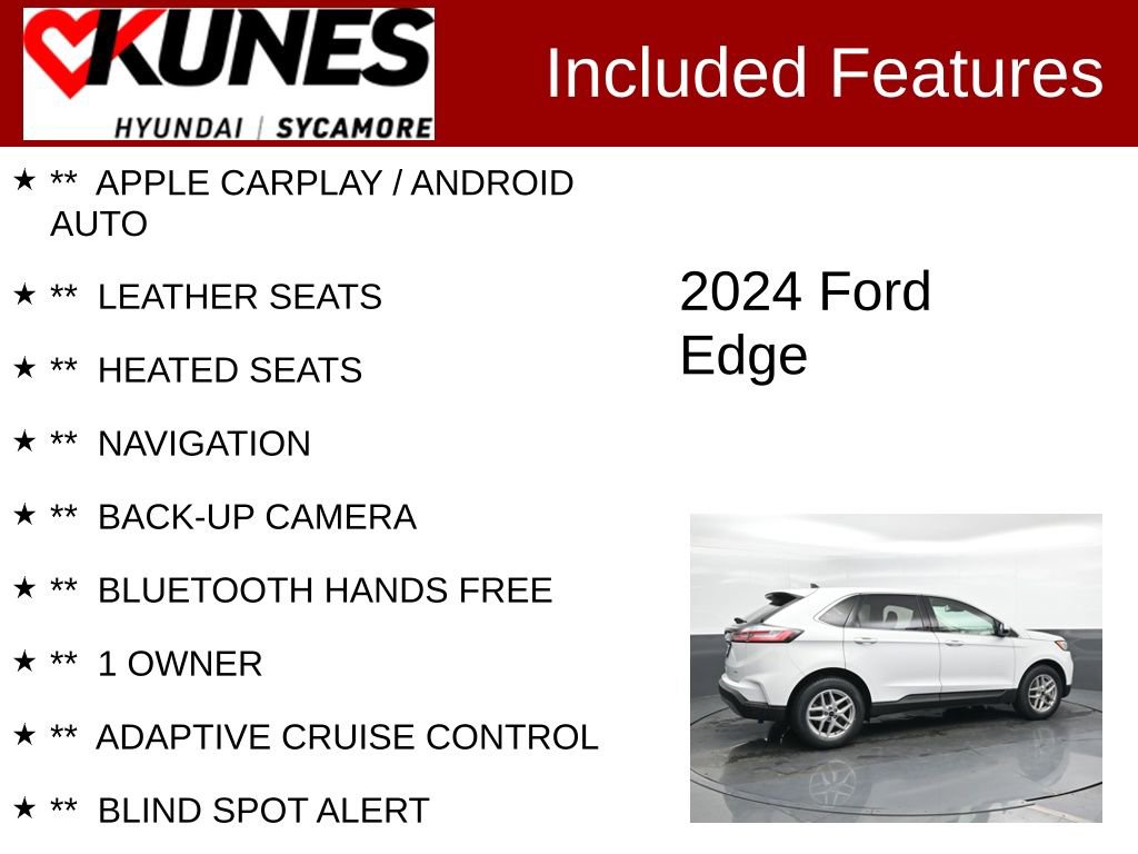 Used 2024 Ford Edge SEL image 2