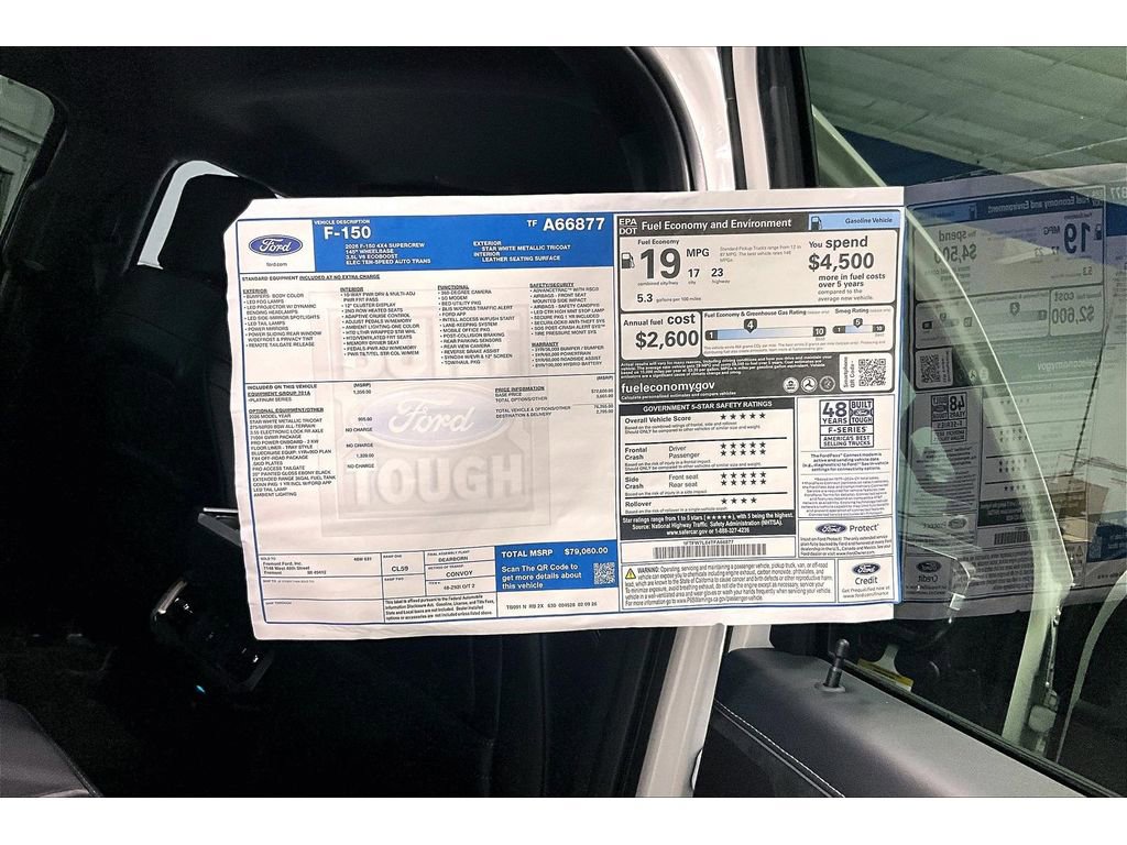 New 2026 Ford F150 Platinum w/ Equipment Group 700A Standard AWD/4WD image 44