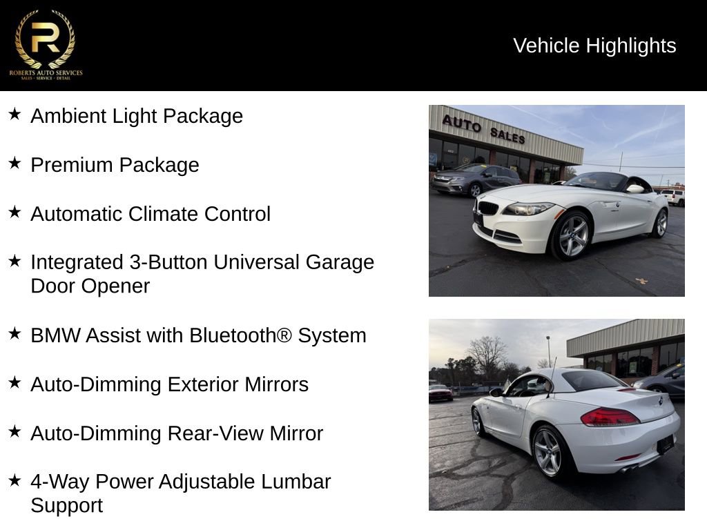 Used 2009 BMW Z4 sDrive30i image 9