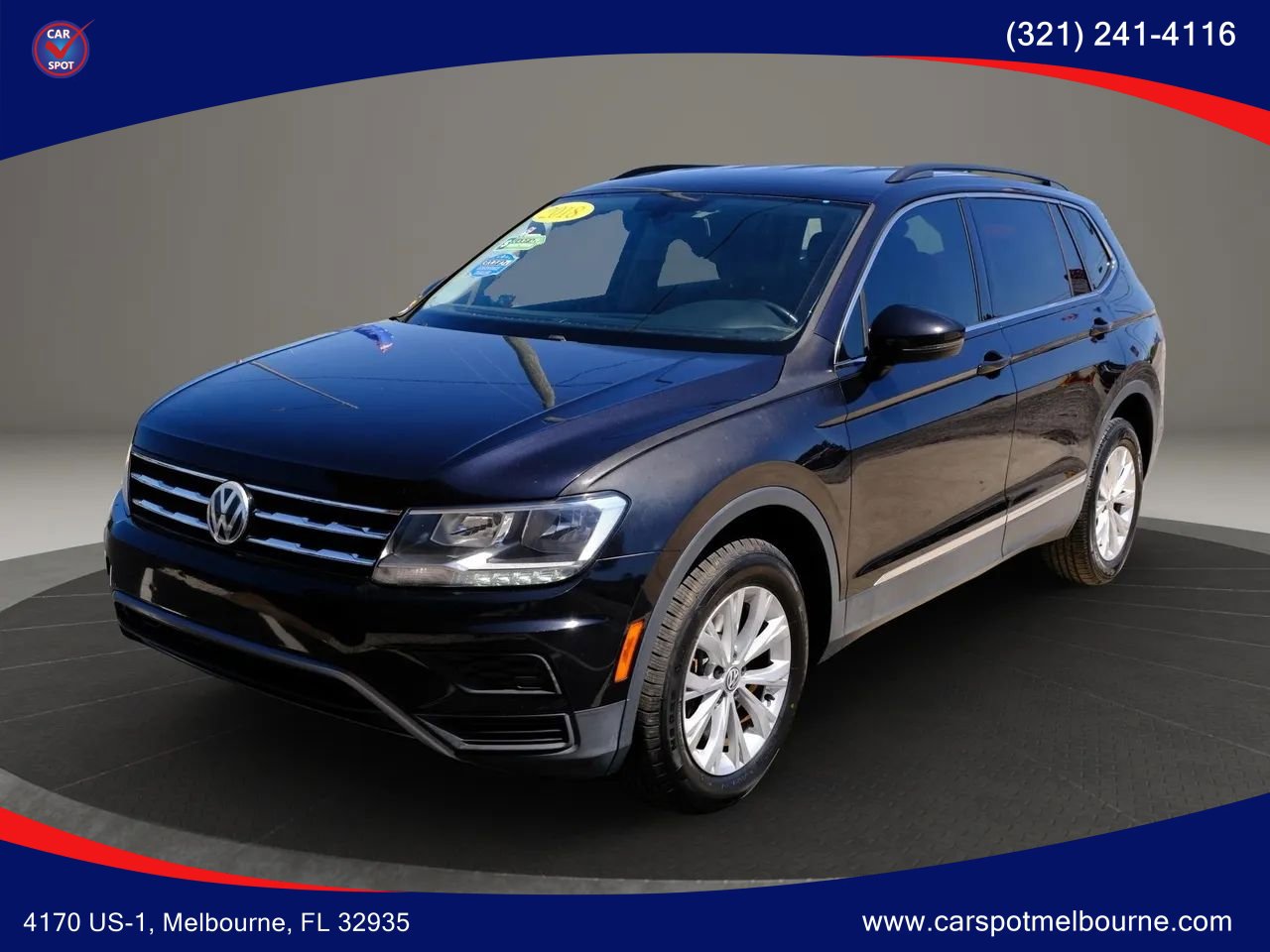 Used 2018 Volkswagen Tiguan SE FWD image 1