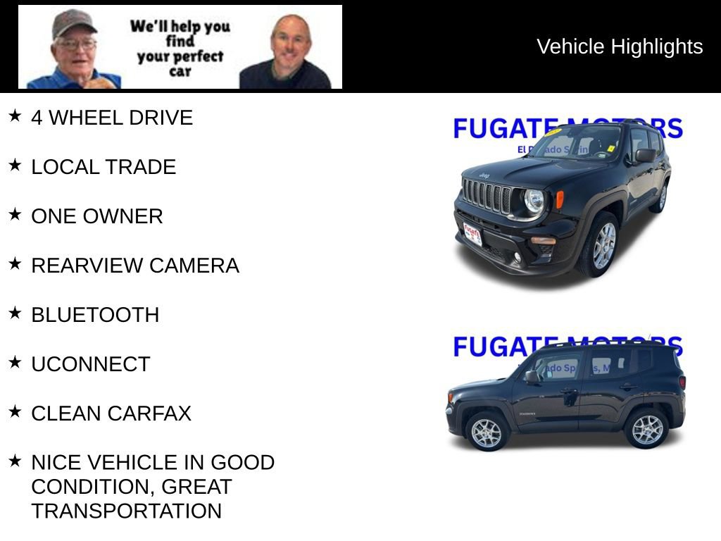 Used 2022 Jeep Renegade Latitude image 8