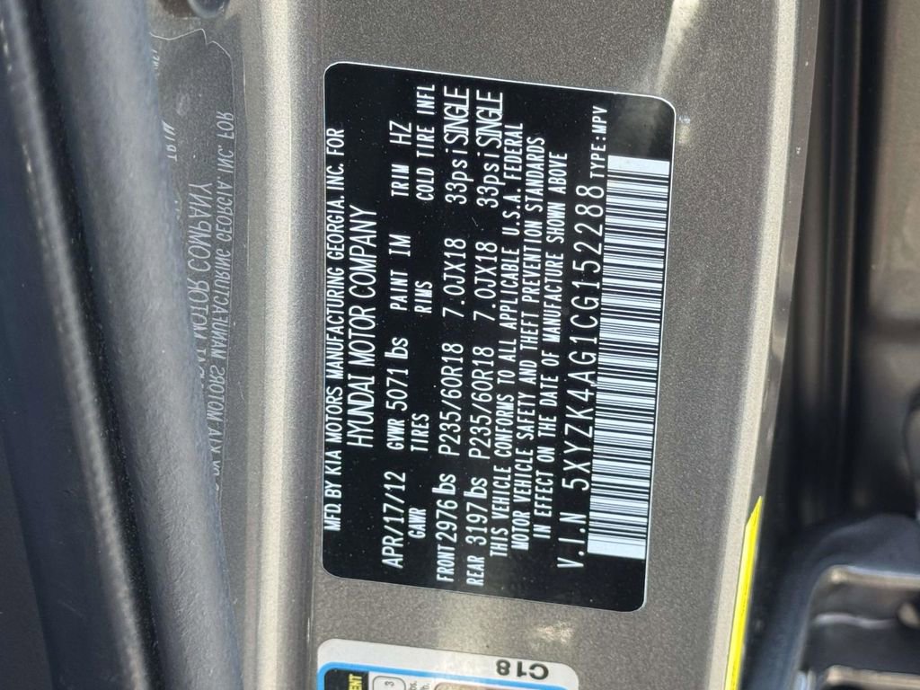 Used 2012 Hyundai Santa Fe Limited FWD image 26
