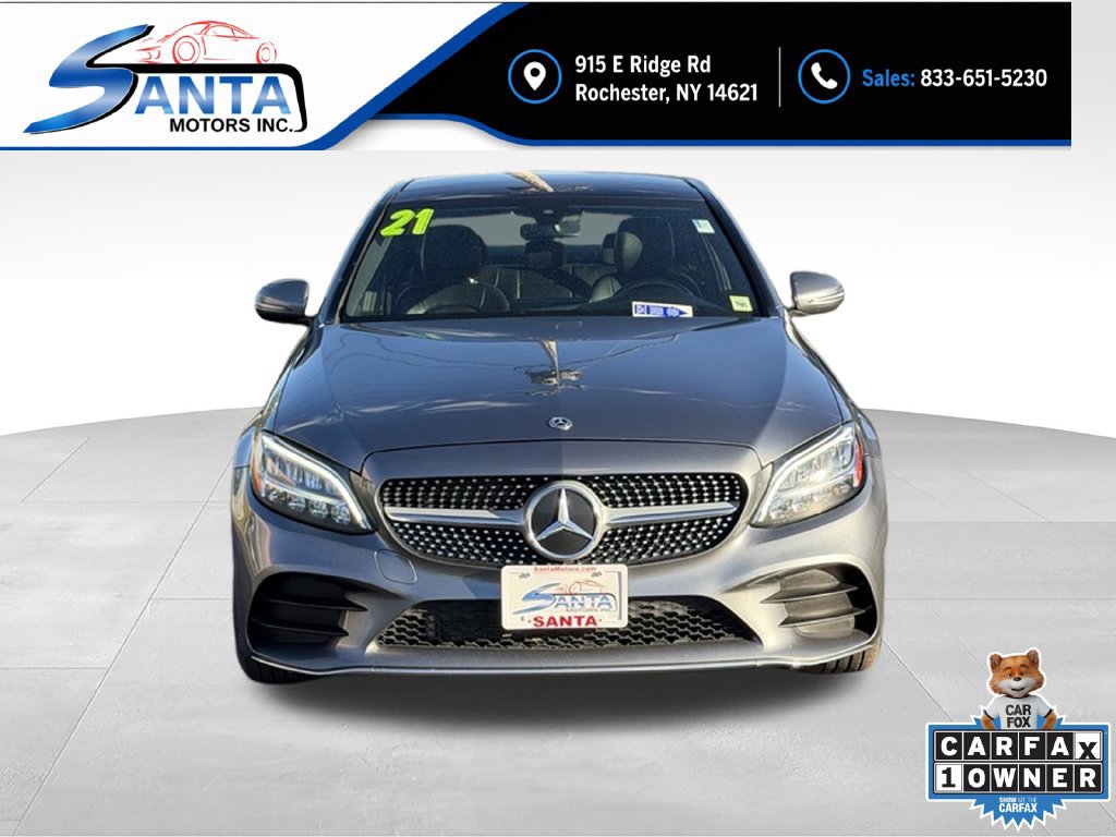 Used 2021 Mercedes-Benz C 300 4MATIC Sedan w/ AMG Line image 2