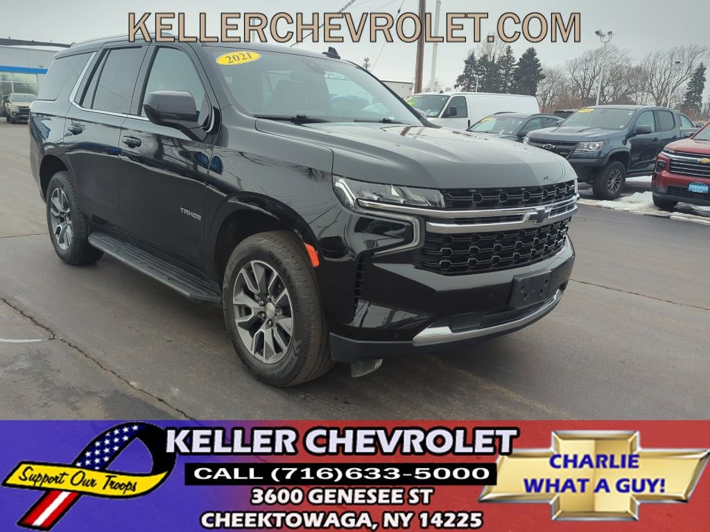 Certified 2021 Chevrolet Tahoe LS w/ Driver Alert Package image 1