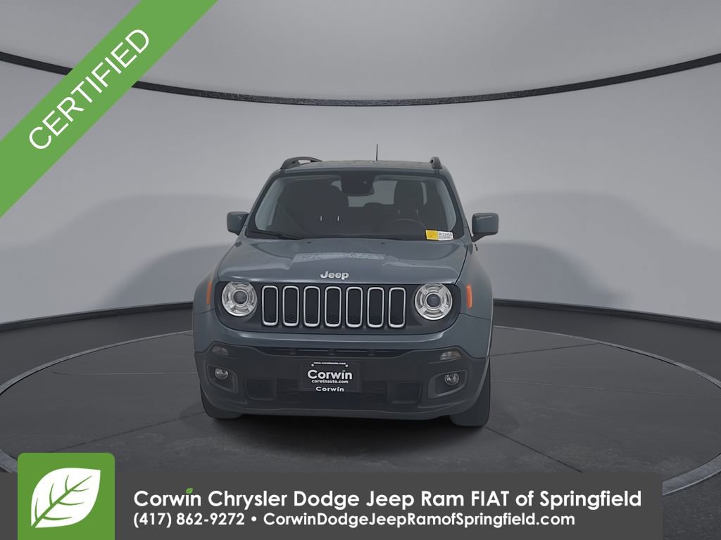 Certified 2017 Jeep Renegade Latitude w/ Safety & Security Group AWD/4WD image 6