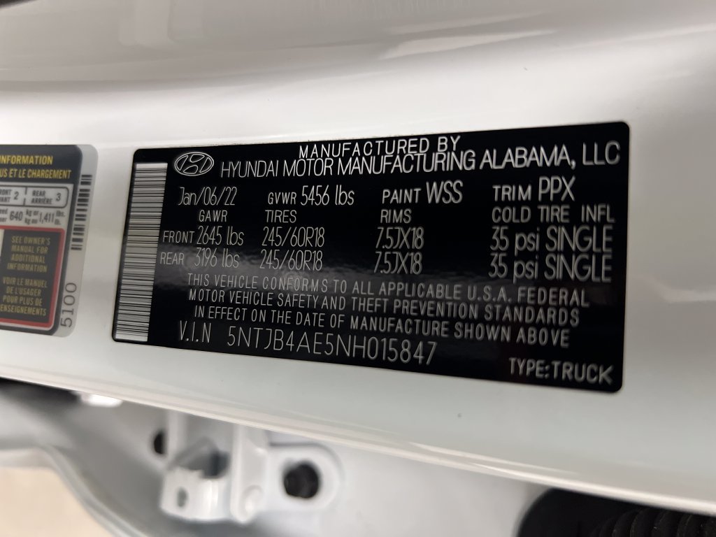 Used 2022 Hyundai Santa Cruz SEL FWD image 31