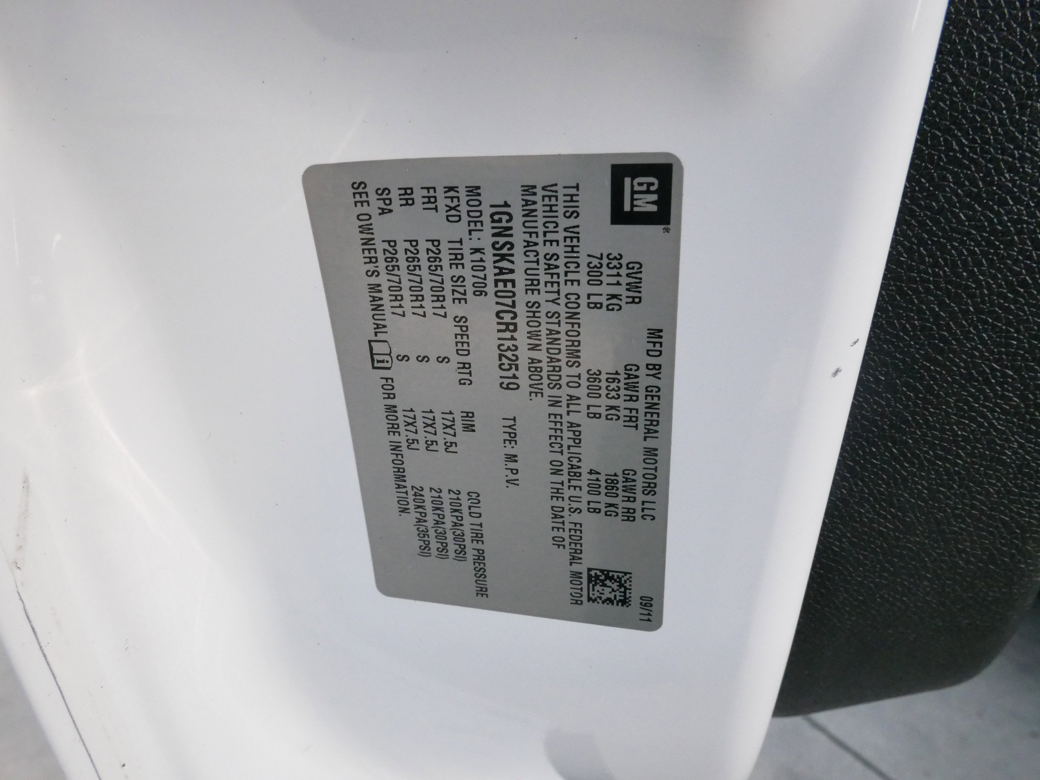 Used 2012 Chevrolet Tahoe LS w/ Convenience Package image 32