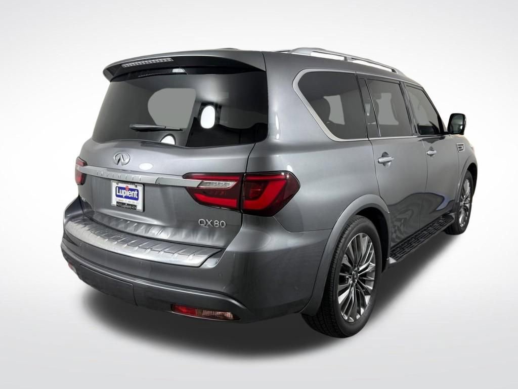 Used 2021 INFINITI QX80 Sensory w/ Cargo Package AWD/4WD video 4