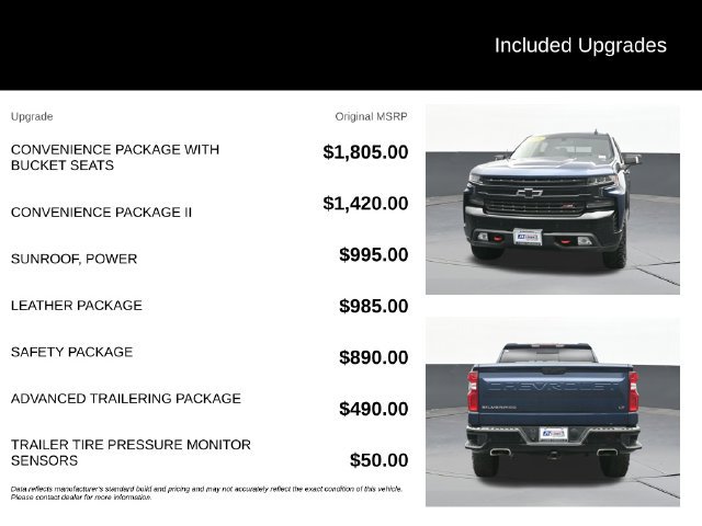 Used 2020 Chevrolet Silverado 1500 LT Trail Boss AWD/4WD image 9
