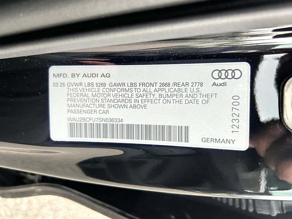 Used 2025 Audi A5 2.0T Premium w/ Premium Plus AWD/4WD image 66