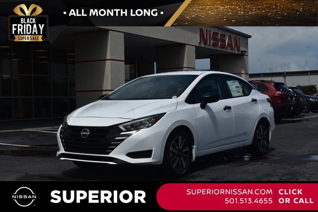 New 2025 Nissan Versa S w/ S Plus Package