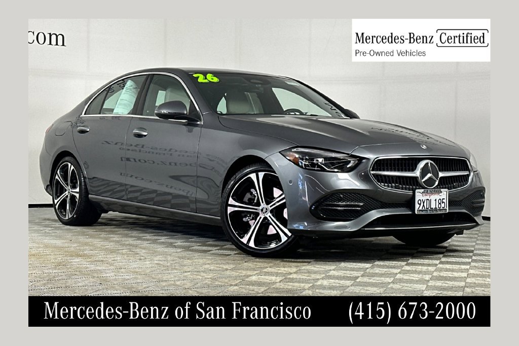 Certified 2026 Mercedes-Benz C 300 Sedan