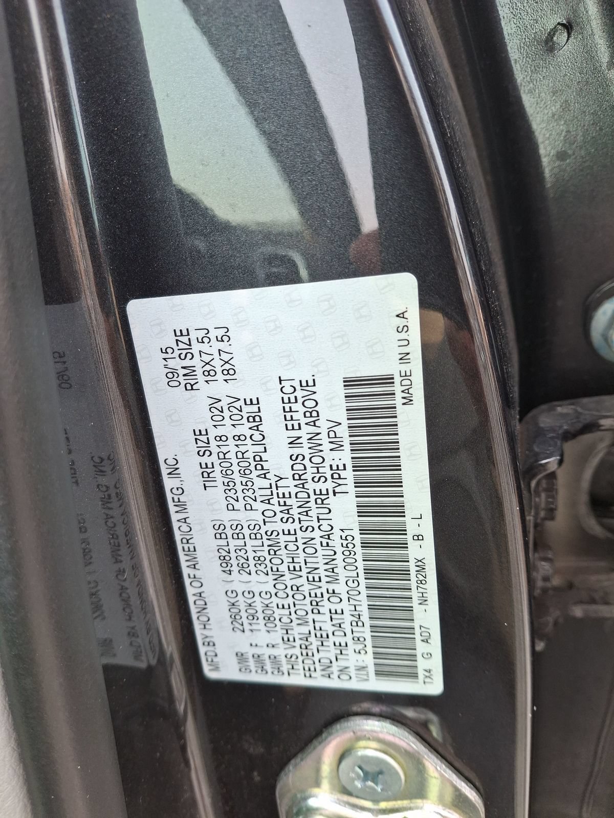 Used 2016 Acura RDX w/ Advance Package AWD/4WD image 27