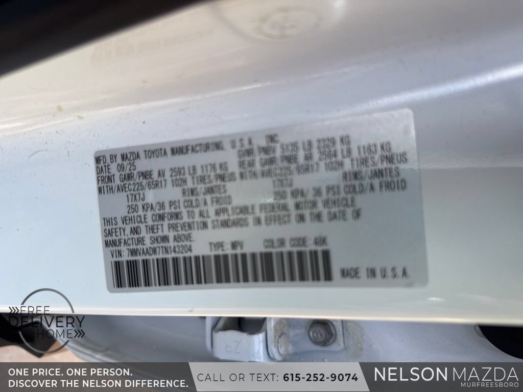 Certified 2026 MAZDA CX-50 AWD 2.5 Hybrid w/ Weather Package image 30