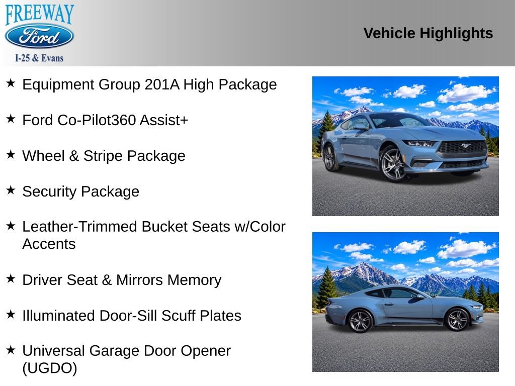 Used 2025 Ford Mustang Premium RWD image 2