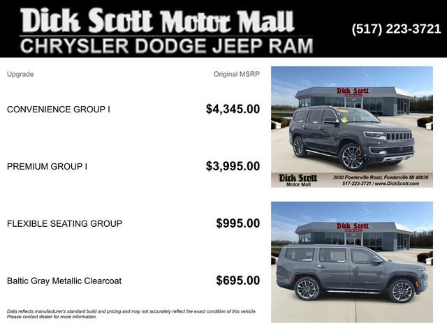 Used 2024 Jeep Wagoneer Series II w/ Convenience Group I image 5