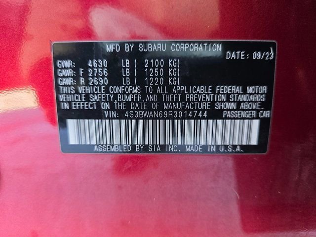 Used 2024 Subaru Legacy Limited image 28