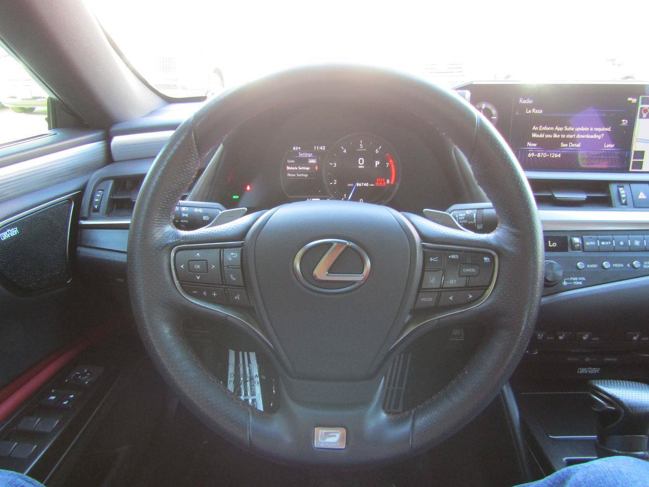 Used 2019 Lexus ES 350 F Sport w/ Accessory Package 2 FWD image 14