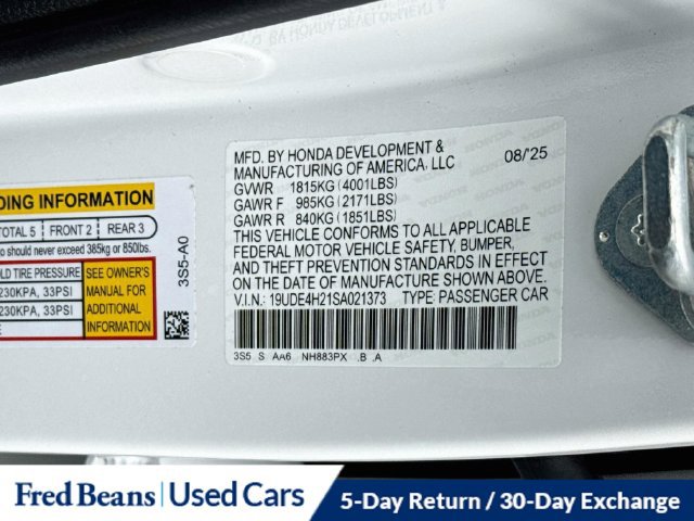Used 2025 Acura Integra FWD image 38