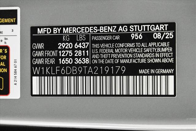 New 2026 Mercedes-Benz E 53 AMG e 4MATIC Sedan image 27