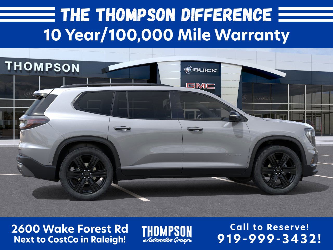 New 2026 GMC Acadia Elevation w/ Black Edition FWD image 8