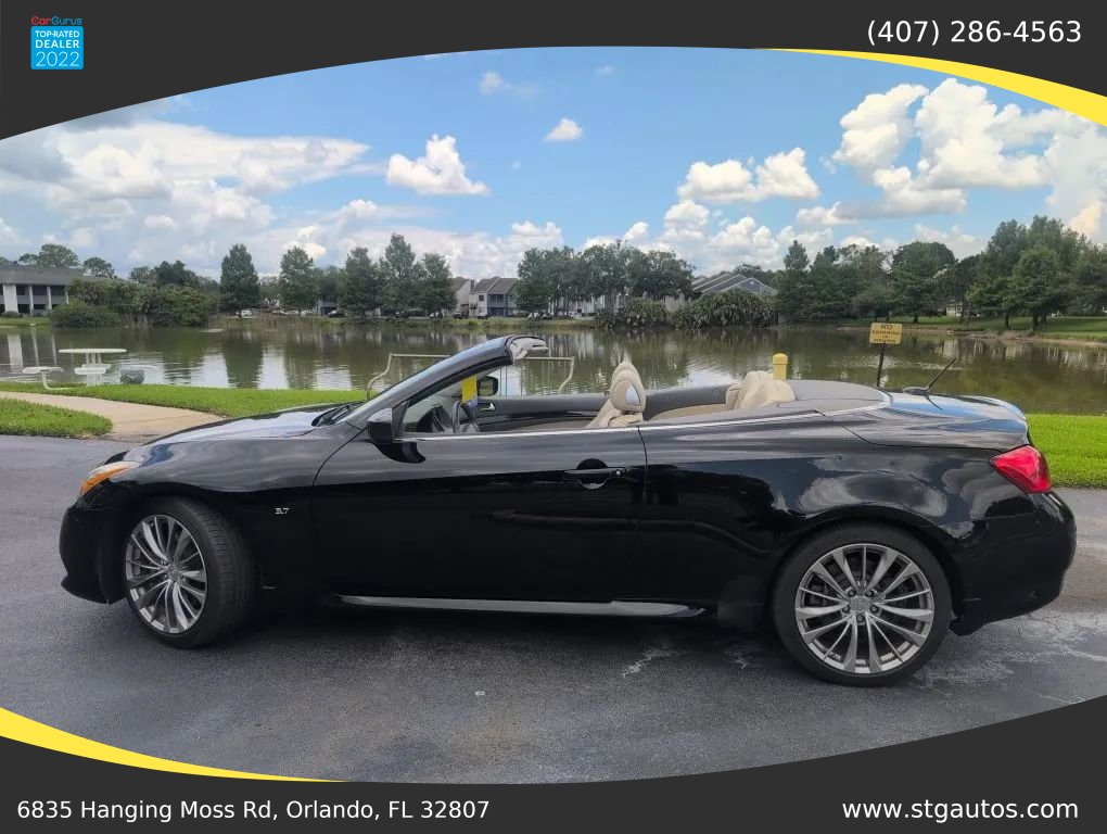 Used 2015 INFINITI Q60 Convertible w/ Premium Package RWD image 12