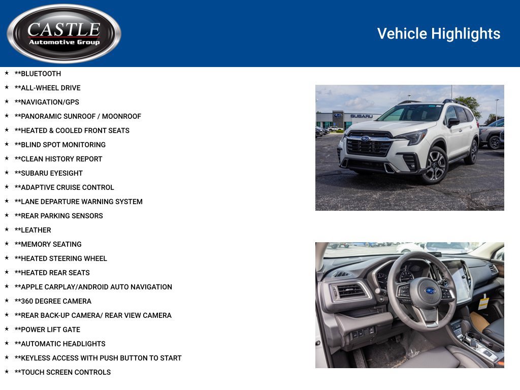 Used 2026 Subaru Ascent Touring AWD/4WD image 3