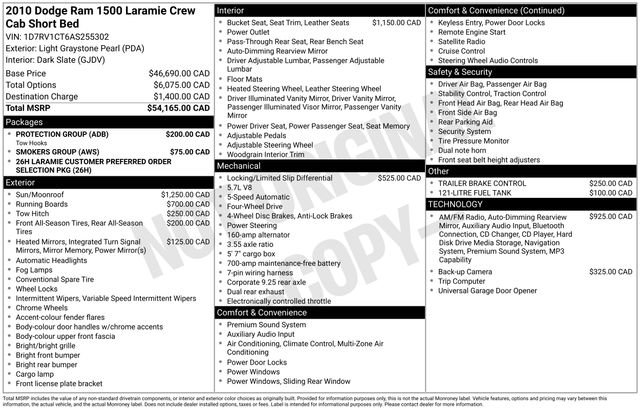 Used 2010 Dodge Ram 1500 Truck Laramie w/ Protection Group image 19