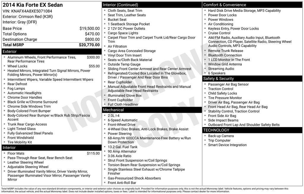Used 2014 Kia Forte EX image 15