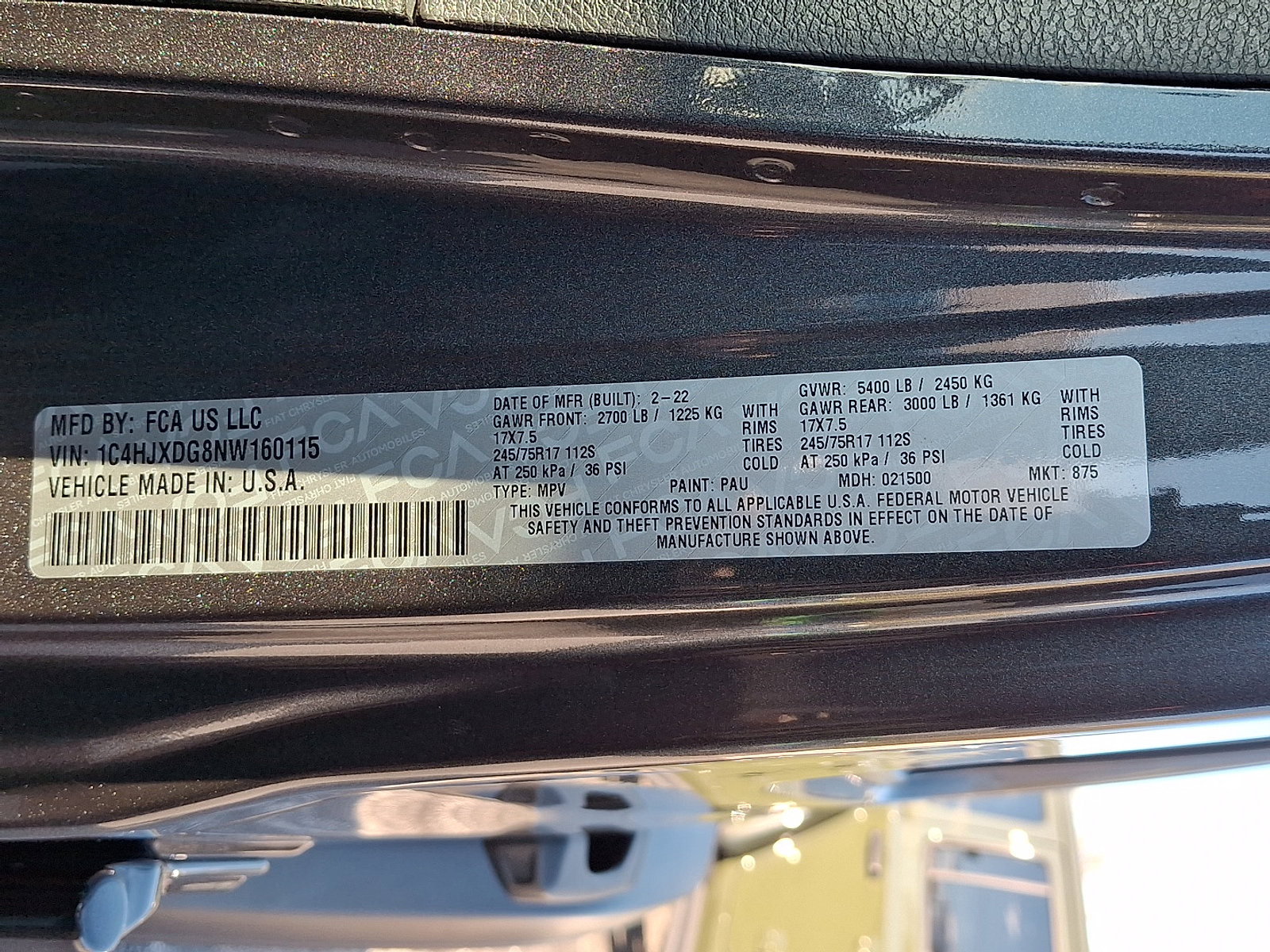 Certified 2022 Jeep Wrangler Unlimited Sport image 30