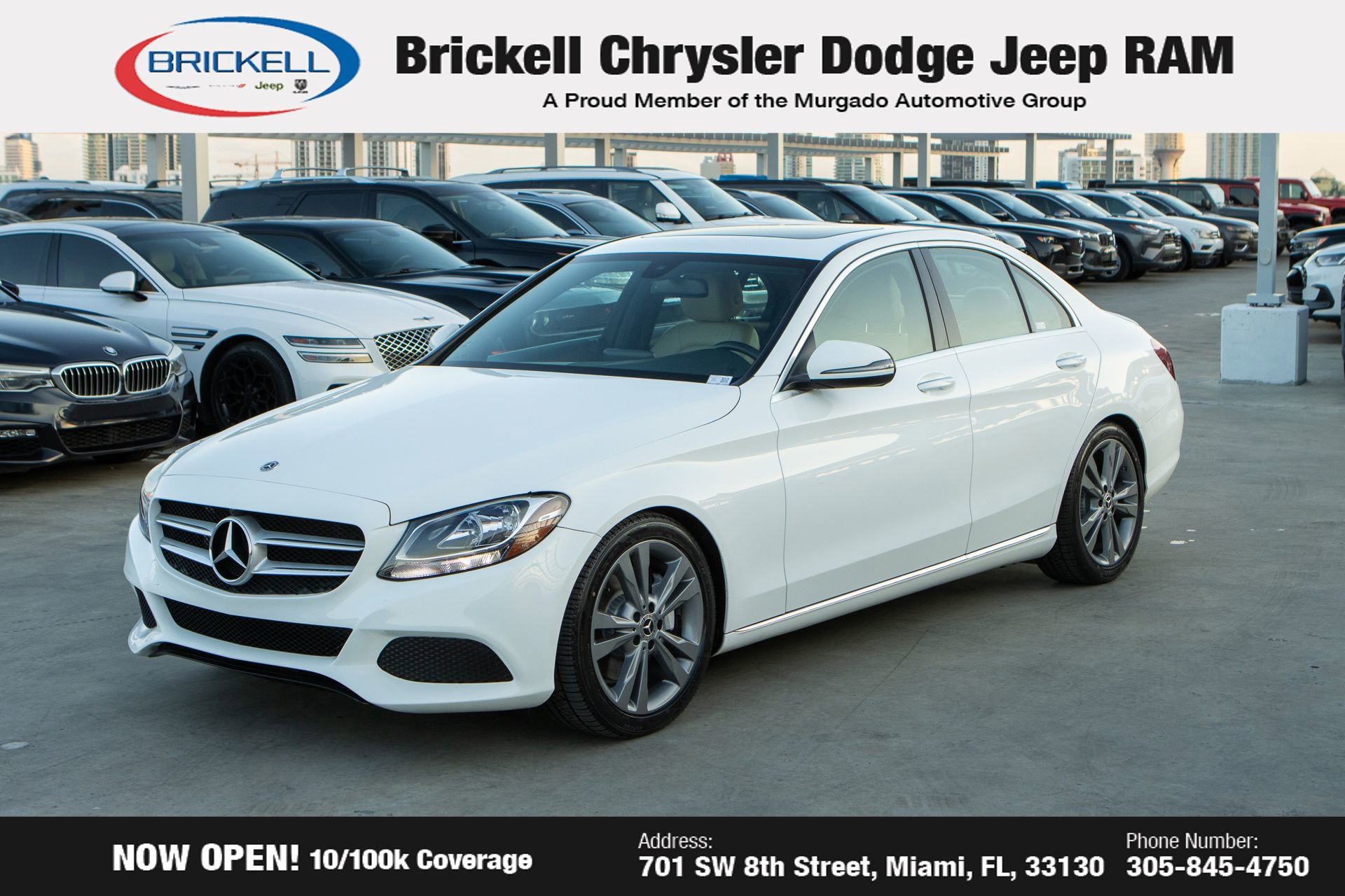 Used 2018 Mercedes-Benz C 300 Sedan w/ Premium Package
