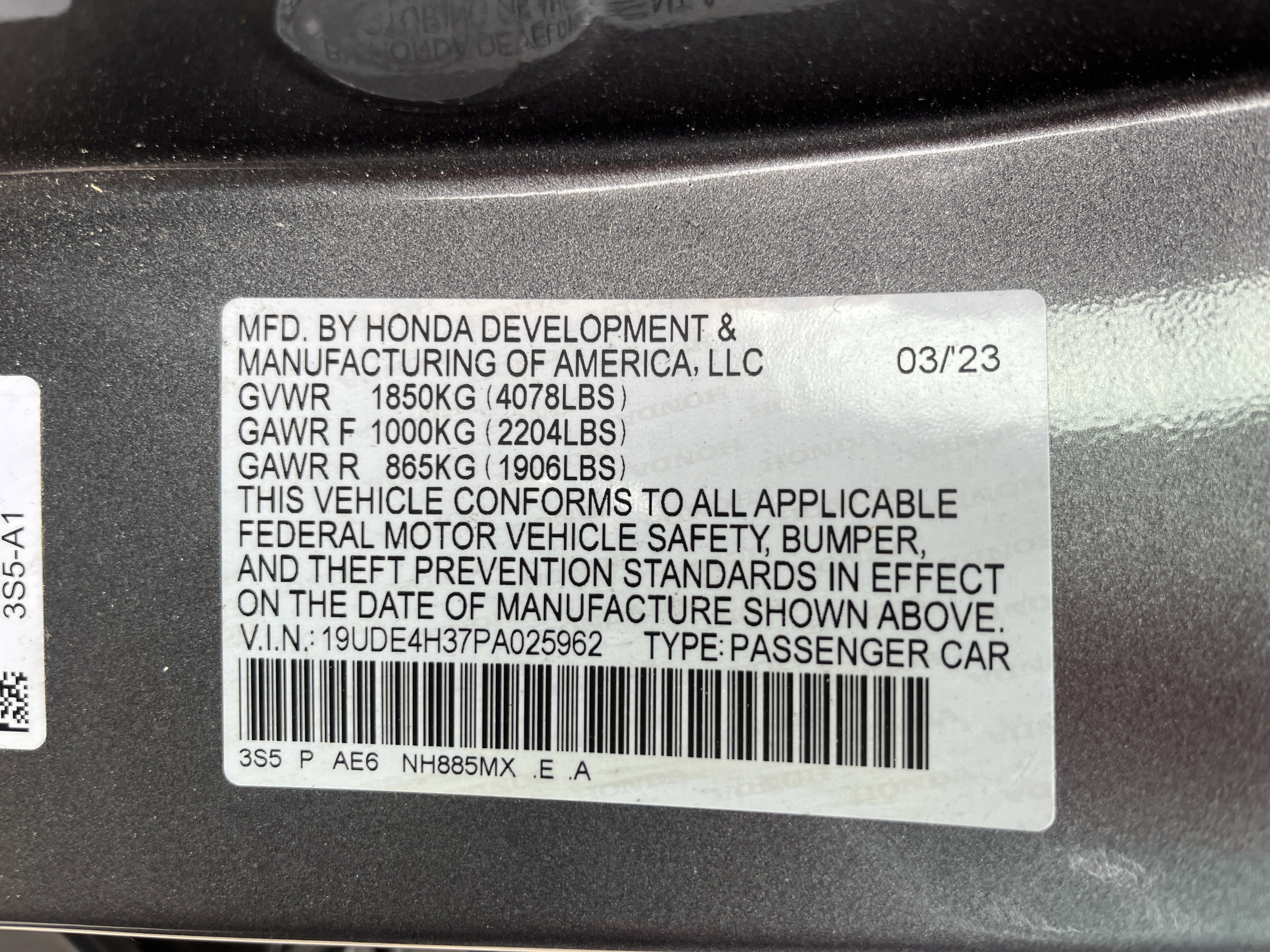 Used 2023 Acura Integra A-Spec FWD image 5
