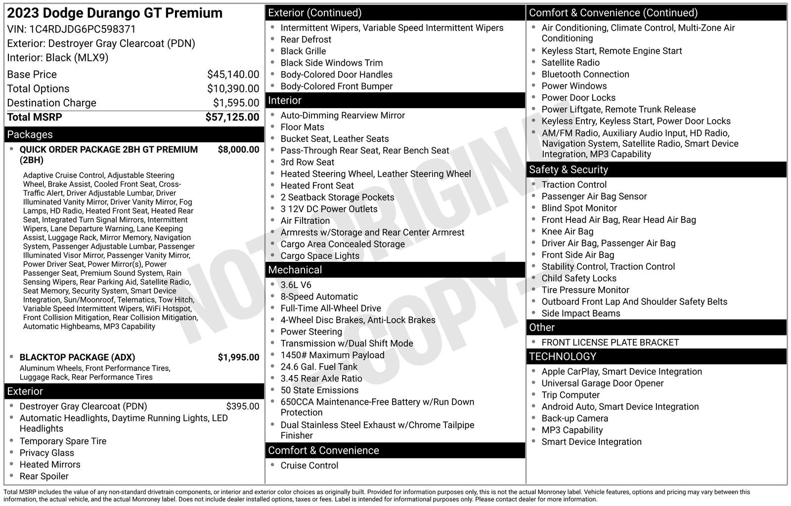 Used 2023 Dodge Durango GT AWD/4WD image 18
