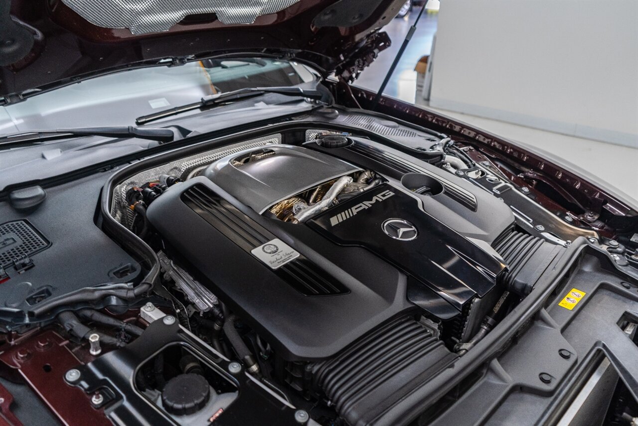 Used 2024 Mercedes-Benz SL 55 AMG 4MATIC w/ Manufactur Interior Package image 59