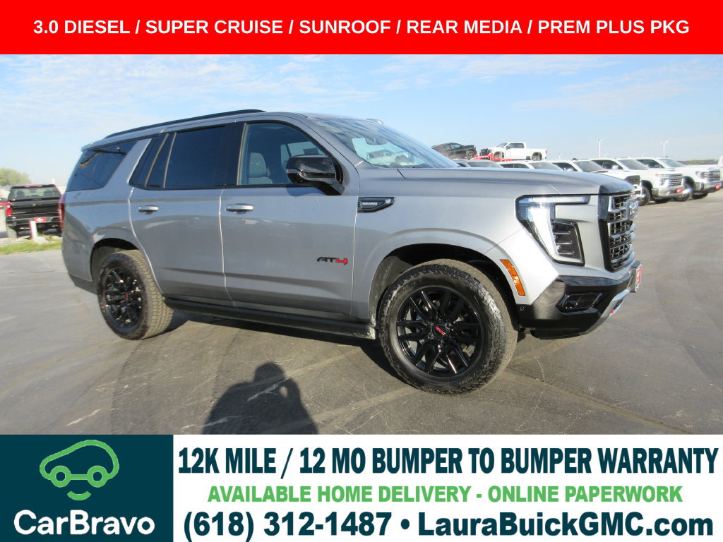 Certified 2026 GMC Yukon AT4 w/ AT4 Premium Plus Package