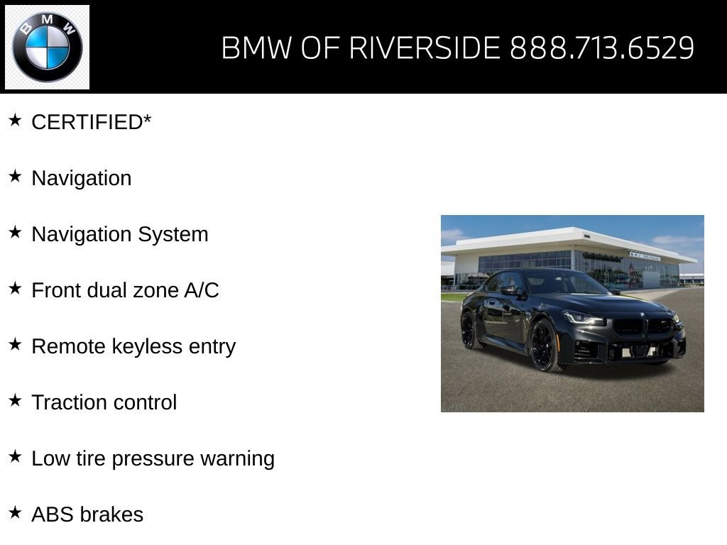 Certified 2025 BMW M2 w/ Lighting Package image 15