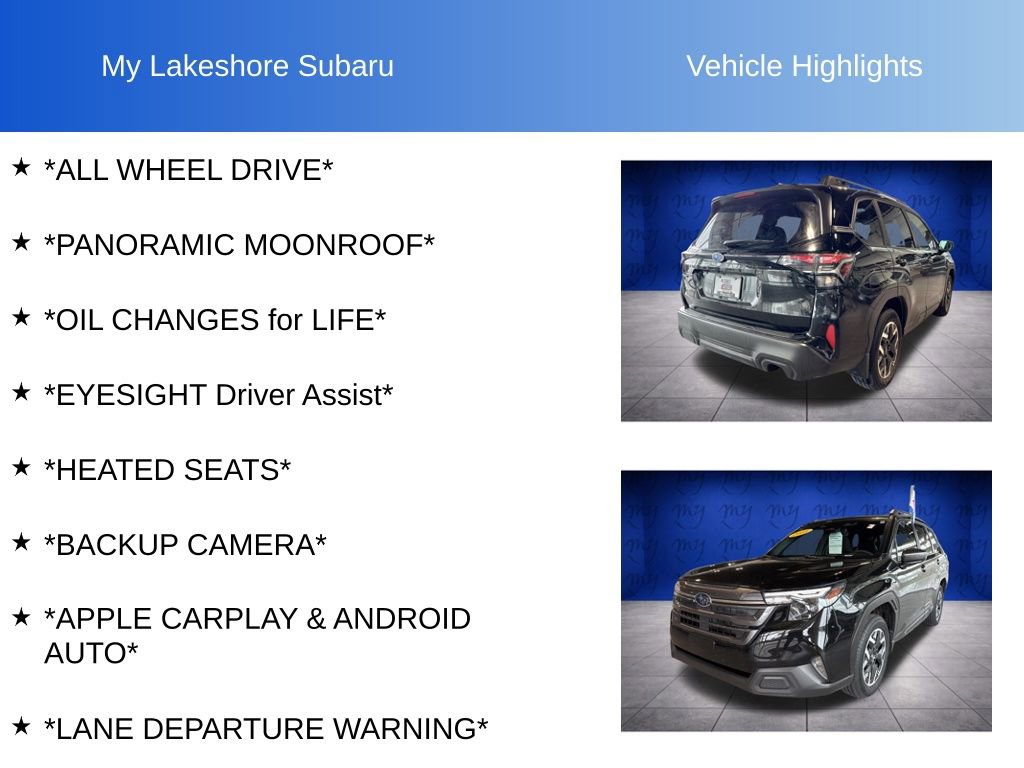 Certified 2025 Subaru Forester Premium w/ Convenience Package #2 image 6