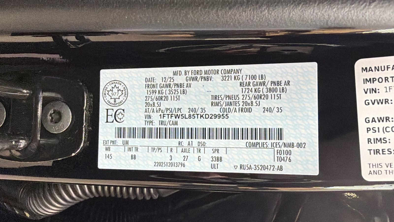 Used 2026 Ford F150 Lariat AWD/4WD image 42