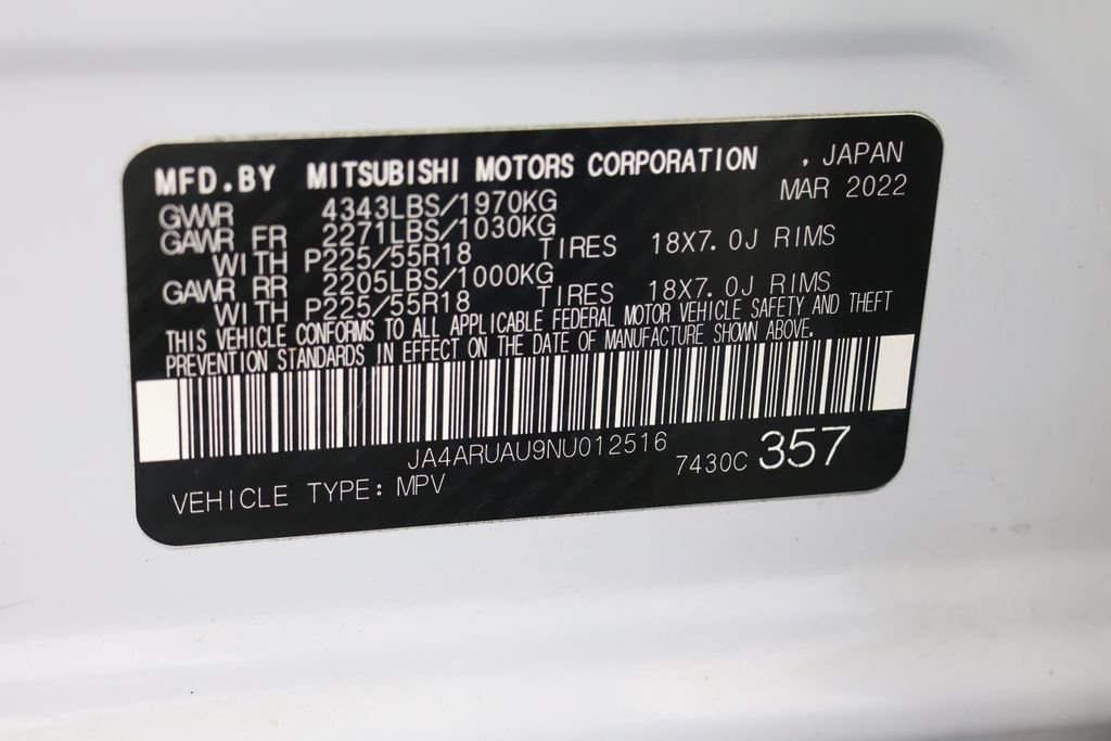 Used 2022 Mitsubishi Outlander Sport LE AWD/4WD image 27