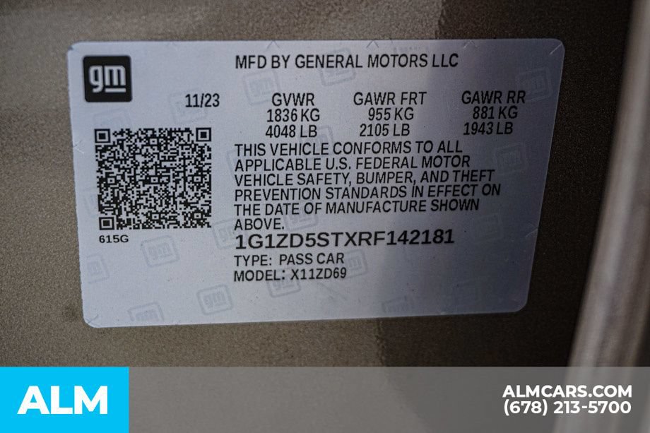 Used 2024 Chevrolet Malibu LT FWD image 57