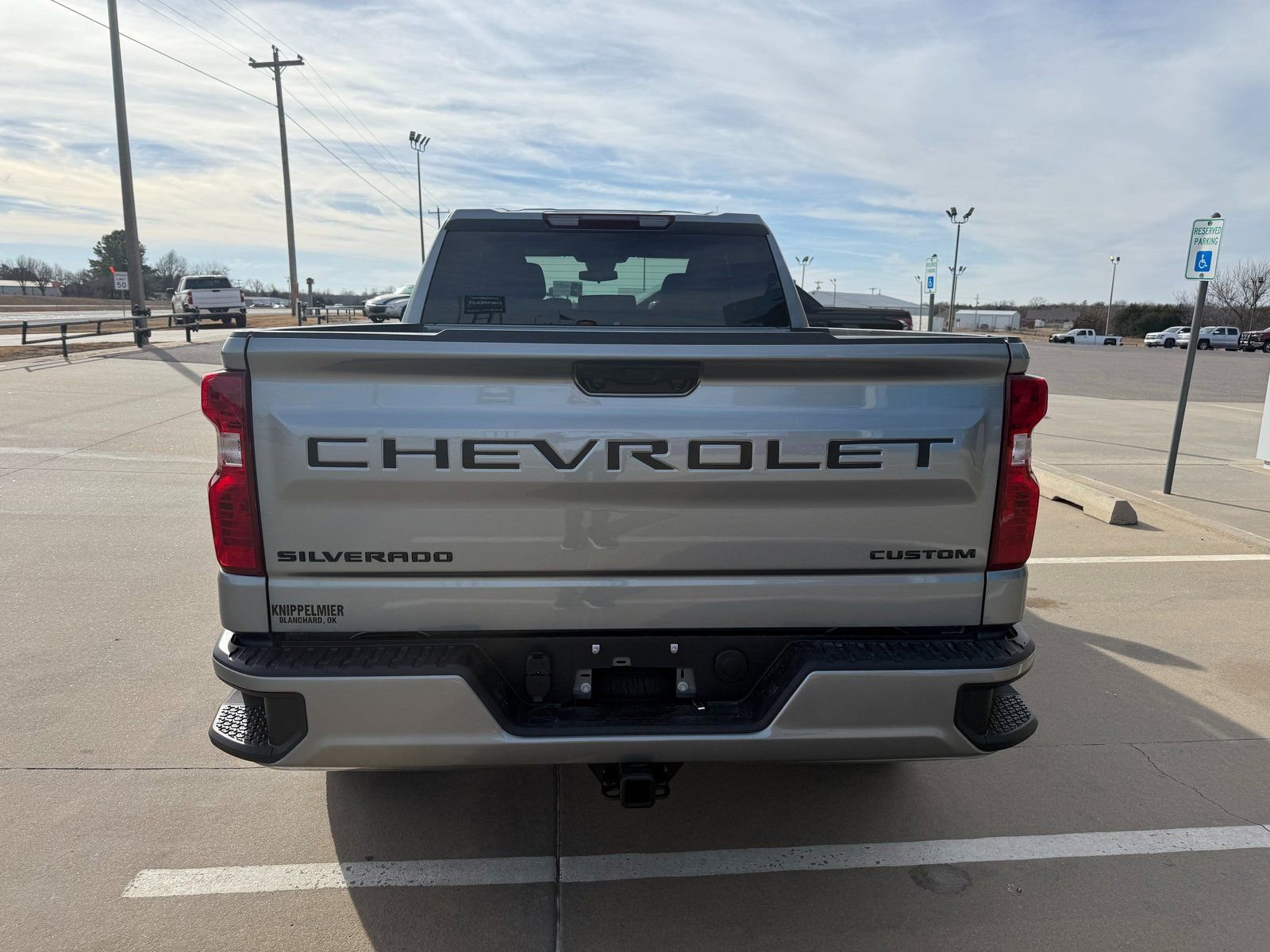 New 2026 Chevrolet Silverado 1500 Custom w/ Turbomax Blackout Package RWD image 2