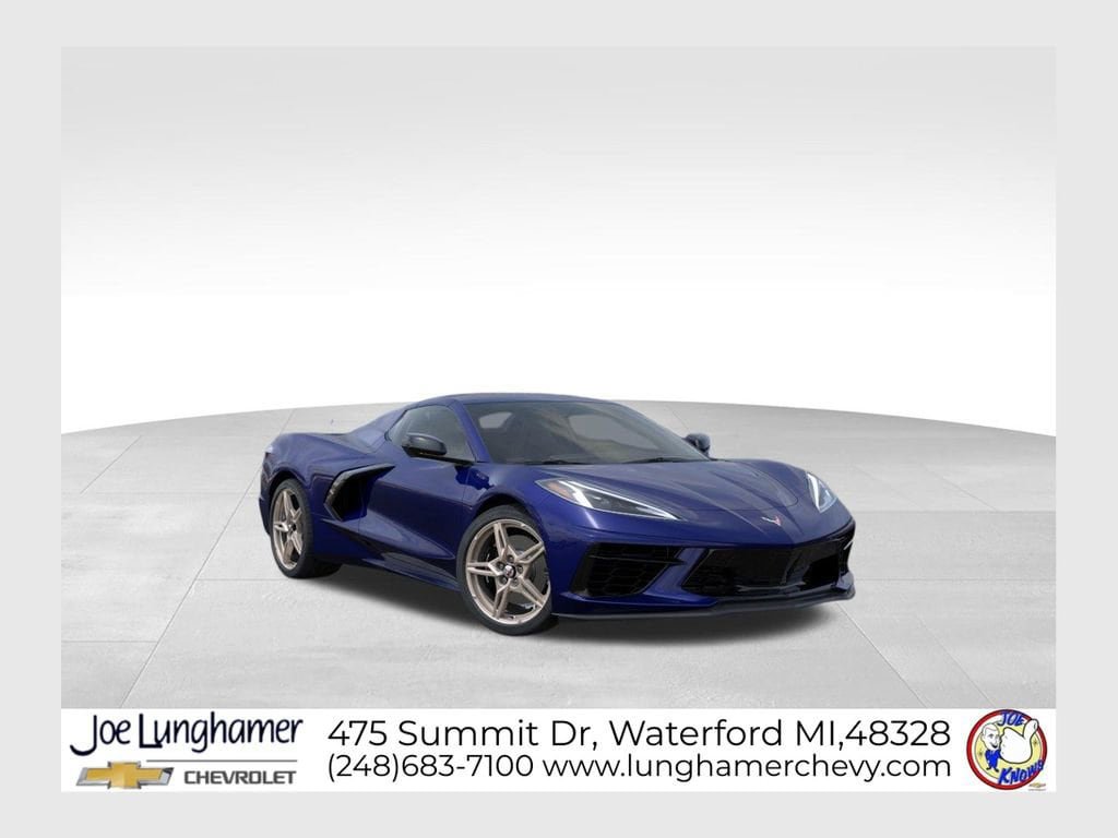 New 2026 Chevrolet Corvette Stingray Convertible w/ Z51 Performance Package RWD image 1