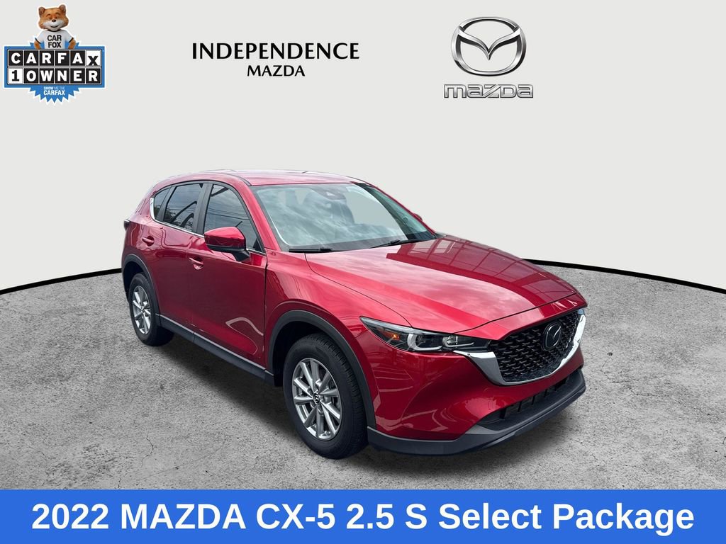 Used 2022 MAZDA CX-5 AWD 2.5 S w/ Select Package image 1