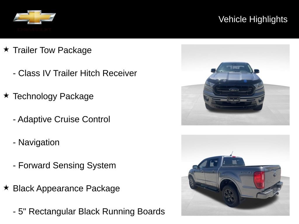 Used 2021 Ford Ranger Lariat w/ Equipment Group 501A High AWD/4WD image 19