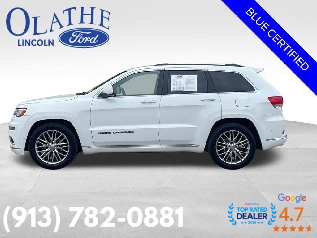 Used 2018 Jeep Grand Cherokee Summit w/ Platinum Series Group AWD/4WD image 2